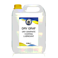 Dry Graf Aerosol 400ml - Dry Graphite Coating Lubricant (Pack of 12)
