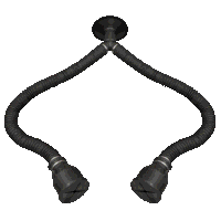 Sealey EFS/93TP Twin Pipe 1.65m Exhaust Extra...