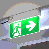 Sealey EM01LED Maintained Emergency LED Fire Exit Sign