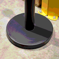 Sealey EV23 Retractable Safety Belt Barrier Post - Set of 2