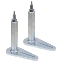 Sealey EVBT15 Lifting Platform Adjustable Top Pin Adaptor 2pc