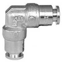 6mm Equal Elbow Nickel Plated Push-In Fitting