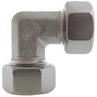 4mm Tube OD Equal Elbow Single Ferrule Compre...