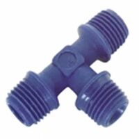 1/4inch BSPT Tefen Equal Tee