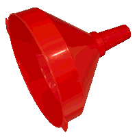 Sealey F8 Fixed Spout Funnel with Filter...