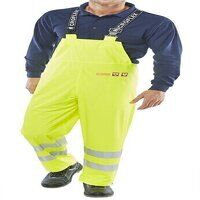 FIRE RETARDANT ANTI-STATIC BIB SATURN YELLOW ...