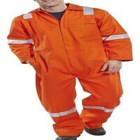 FIRE RETARDANT NORDIC DESIGN BOILERSUIT ORANGE 40