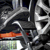 Sealey FP8D Single Barrel Digital Foot Pump