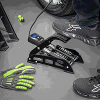 Sealey FP9D Twin Barrel Digital Foot Pump