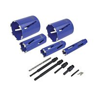 Faithfull Diamond Core Drill Kit  Case Set of...