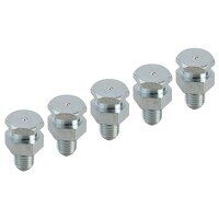 Faithfull Grease Nipple Button 1/8inch BSP (Pack of 5)