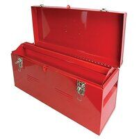 Faithfull Metal Heavy-Duty Toolbox  Tote Tray 26in
