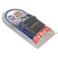 Faithfull PVC Coated Brass Padlock 50mm
