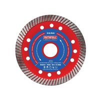 Faithfull Turbo Cut Diamond Blade 115 x 22mm