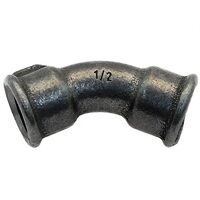 3inch BSPP Female Equal Bend 45 Degree Beaded...