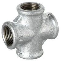 1inch BSPP Female Cross Beaded DIN Galvanised...