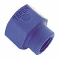 1/4inch x 1/8inch BSPT Tefen Female Reducing ...