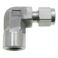 10mm Tube OD x 1/4inch BSPP Female Stud Elbow...