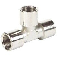 1inch BSPP Female Equal Tee Nickel Plated Bra...