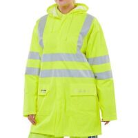 Fire Retardant Anti-Static Jacket Saturn Yellow 5XL