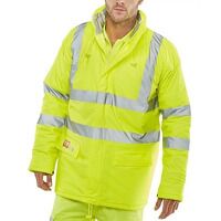 Fire Retardant Anti-Static Padded Jacket Saturn Yellow L