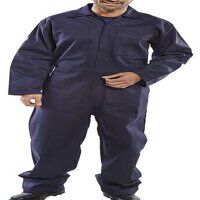 Fire Retardant Boilersuit Navy Blue 48