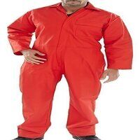 Fire Retardant Boilersuit Red 46