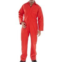 Fire Retardant Boilersuit Red 48