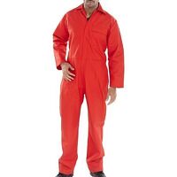 Fire Retardant Boilersuit Red 52
