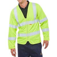 Fire Retardant Hi-Vis Jerkin Saturn Yellow S