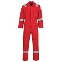 Portwest Flame Resistant Anti-Static Coverall 350g (Red / 5XL / R)
