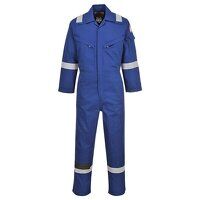 Flame Resistant Light Weight Anti-Static Coverall 280g (Royal Blue / XL / R)