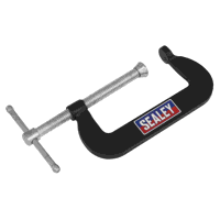Sealey GCC02 Junior C-Clamp 4pc Set - 76mm x 35mm