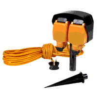 Sealey GCR15S 15m Weatherproof Extension Lead...