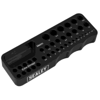 Sealey GDH78 Heavy-Duty 40 Hole Drill Bit Sta...
