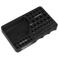 Sealey GDH79 Heavy-Duty 52 Hole Drill Bit Sta...