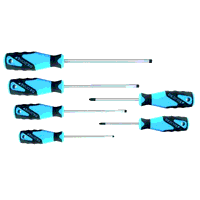 Gedore 6 Piece 3C-Screwdriver Set IS 4-8 PZ 1-2 (Series 2150-2160 PZ-06)