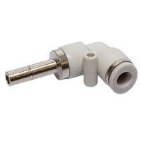 6mm Equal Stem Elbow Grey Push-In Fitting