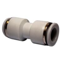4mm Straight Connector Grey Push-In Fitting