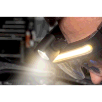 Sealey HT112R Rechargeable LED Head Torch Removable PC Lens 9W COB  5W LED