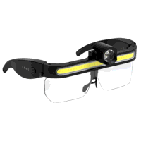 Sealey HT112R Rechargeable LED Head Torch Removable PC Lens 9W COB  5W LED