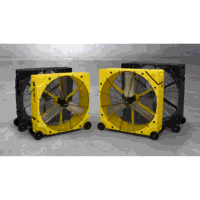 Sealey HVD36PM Premier 36 Industrial High Velocity Rotomould Drum Fan 3-Speed 230V