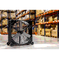 Sealey HVD42PM Premier 42 Industrial High Velocity Rotomould Drum Fan 3-Speed 230V