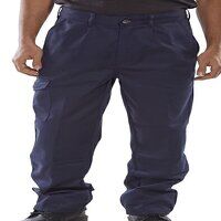 Heavyweight Drivers Trousers Navy Blue 40