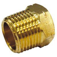 1/2inch NPT Hexagonal Hollow Brass Plug