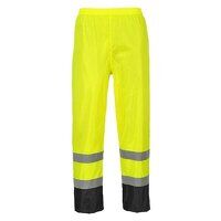 Hi-Vis Contrast Classic Rain Trousers (Yellow...