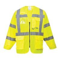 Hi-Vis Executive Jacket (Yellow / M / R)