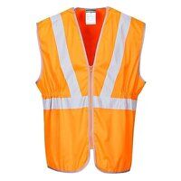 Hi-Vis Long Vest RIS (Orange / Small / Regula...