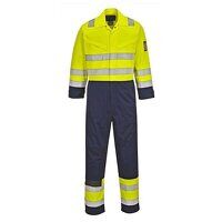 Hi-Vis Modaflame Coverall (Yellow/Navy Tall /...