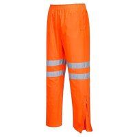 Hi-Vis Rain Traffic Trousers (Orange / L / R)